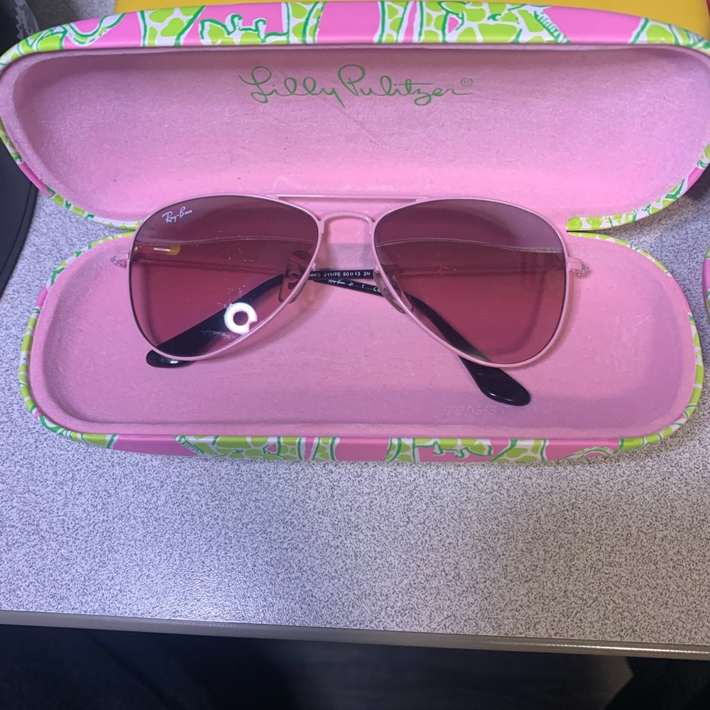 Raybans JR aviator Sunglasses